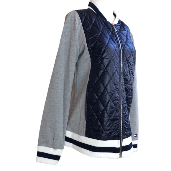 NEW Tommy Hilfiger Varsity Bomber Jacket NWT - Picture 3 of 9